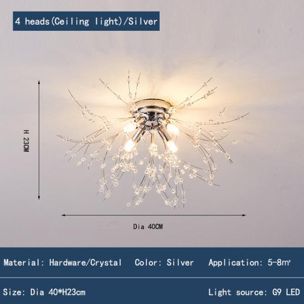 Dandelion Ceiling Light Living Room Kitchen Decor Firework Snowflake Ceiling light(WH-MA-168)