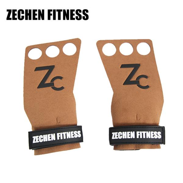 Calisthenics Crossfit Hand Grips Palm Suede Microfiber Leather Pull Up Hand Protectors