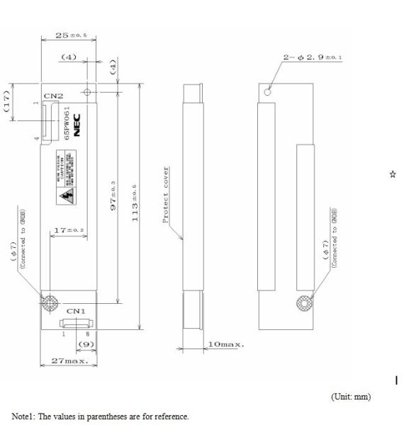 Adaptable LCD Module Cfl Inverter 12v NEC 65PW061 With ISO9001 Certification
