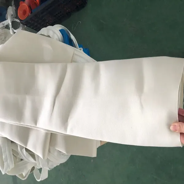 Silicon Coated Woven Glass Fiber Filter Cloth for Metal Plants Filter Bag