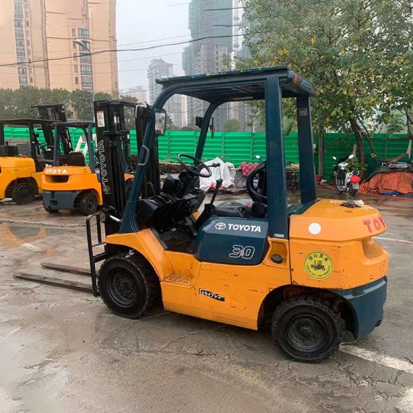 3000 kg Weight Lifting Tools Triplex 3t Diesel Used Forklift with Sidesway in Pakistan