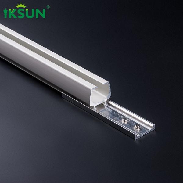22ft Extendable Aluminium Curtain Track Ceiling Mounted Hidden
