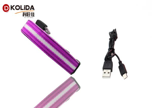 Illuminous USB Rechargeable LED Dog Collar With Waterproof Light Up Pet Collar