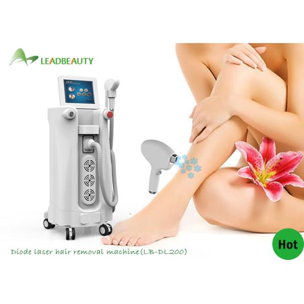 Good quality 12 inch screen touch 808nm diode laser hair removal machine