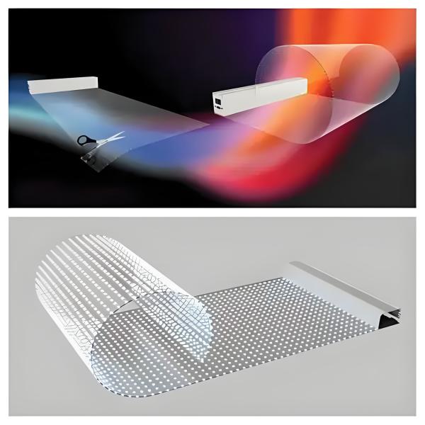 P14 高インパクトの透明デジタルディスプレイ