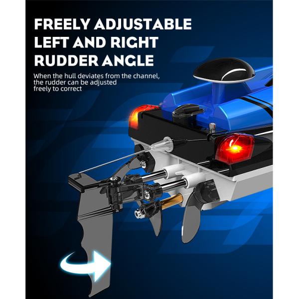 State of Assembly Ready-to-Go Remote Control Speed Speedboat for Children's Toys 2.4g