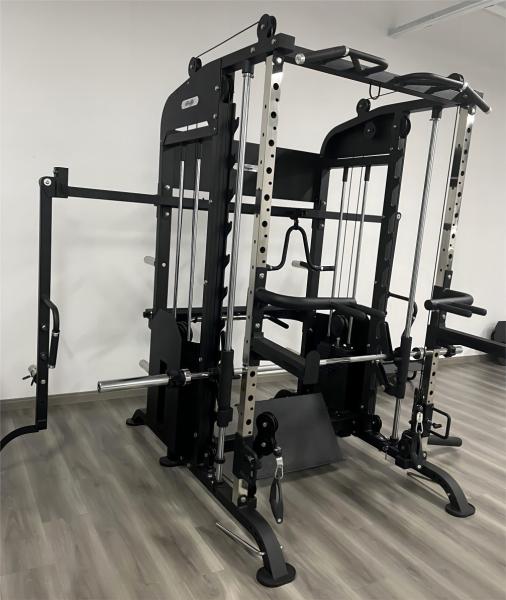 Gymnastique commercial Cable Crossover Machine Multifonctionnelle Smith Machine Bodybuilding Épaule en arrière entraînements concentrés Exercice thoracique