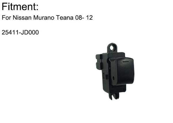 Rear Right Left Door Power Window Switch 25411-1FA0A  Japanese Cars Nissan Sunny
