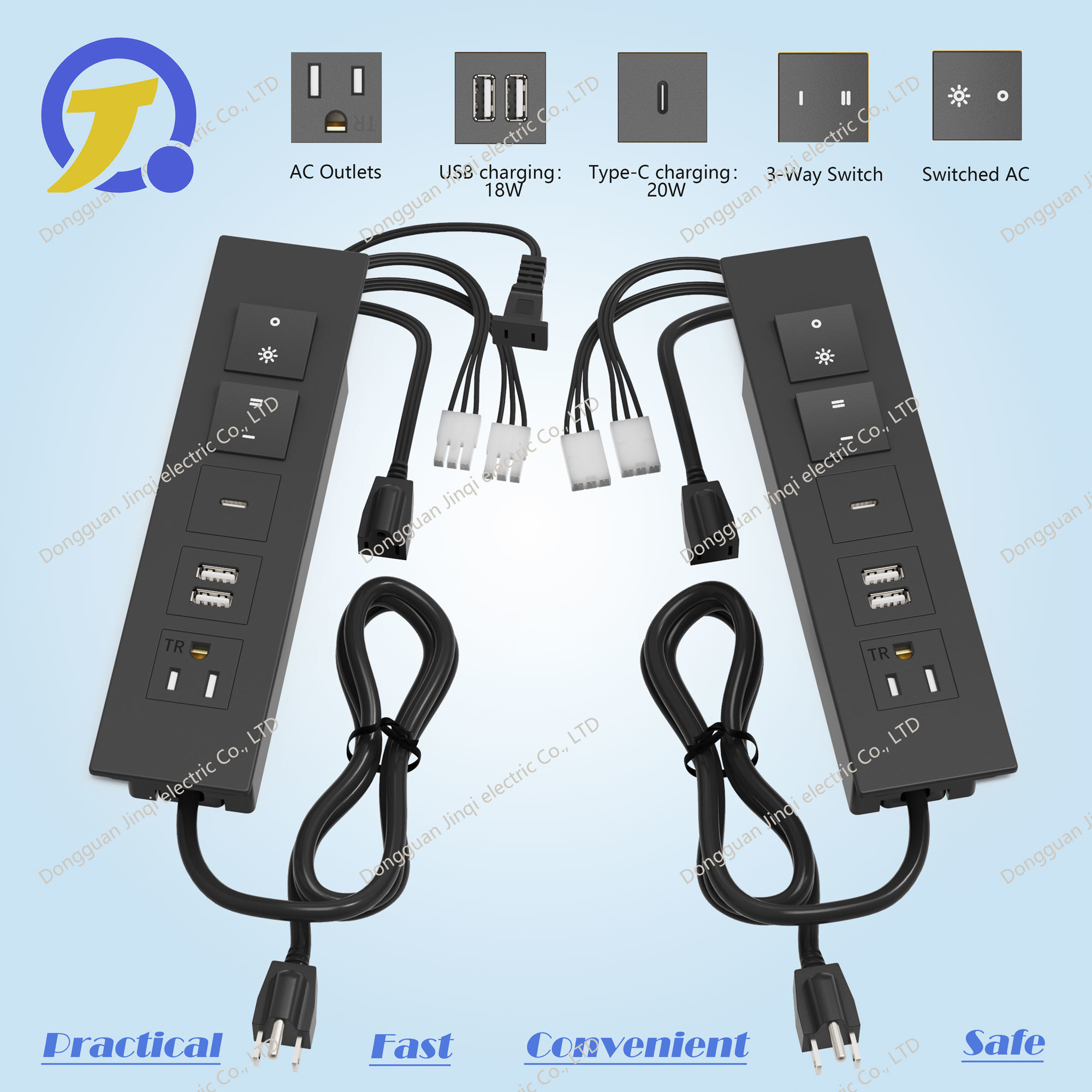 Switched outlet