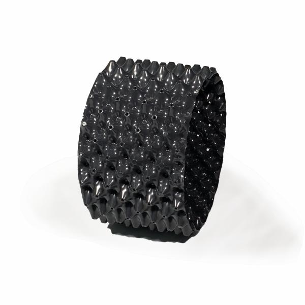 Multicolor 20 Gallon High Grade HDPE Plastic  60cm High