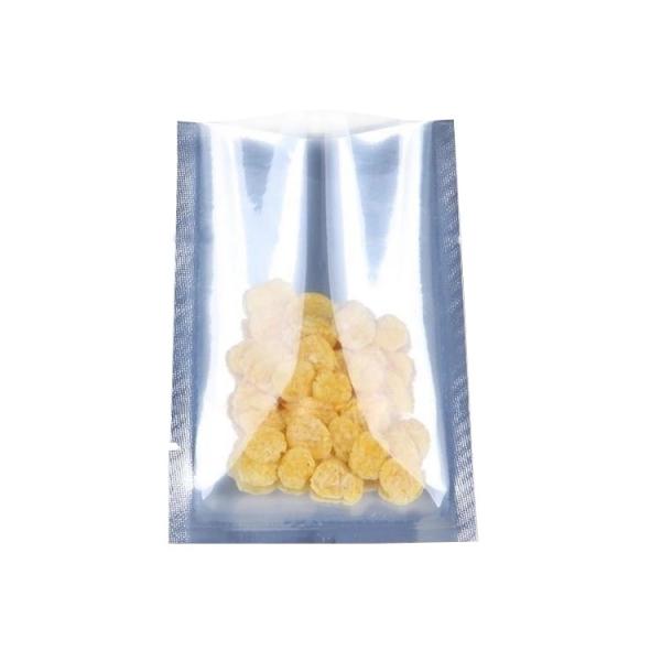 Snacks Vacuum Heat Seal Aluminum Foil Bag 200g 300g 500g With Clear Front