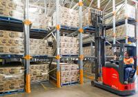 A movimentação da empilhadeira no pó do racking da pálete revestiu a operação fácil das camadas 2-6 ajustáveis