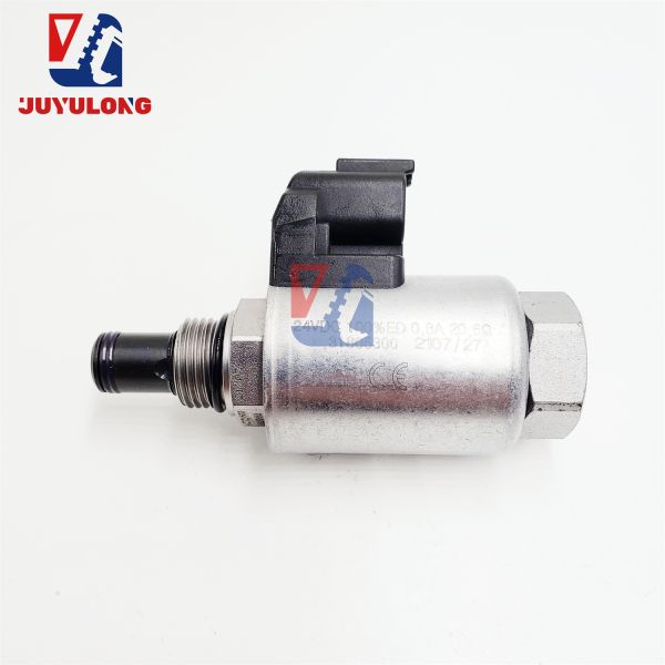 JUYULONG  Hydraulic Pilot Solenoid Valve 31805300 24V for Sany SY485H SY550H Construction Machinery Parts