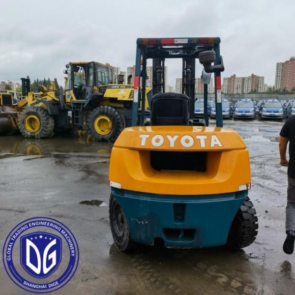 5t 7FDA50 Подержанный вилочный погрузчик Toyota Подержанный гидравлический вилочный погрузчик