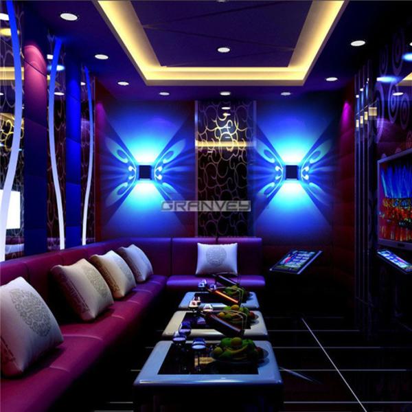 IP 54 Rate Square Indoor LED Wall Lights Illumination LED Sconces 1W 3W