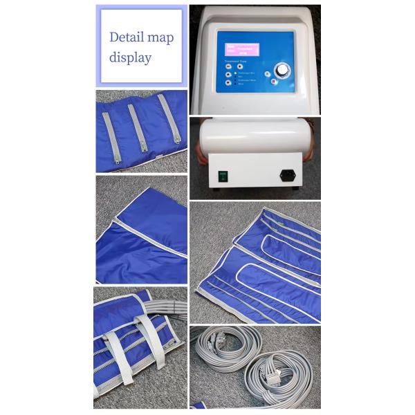 Pressotherapy Air Compression Lymphatic Drainage Detoxification Fat Loss Device