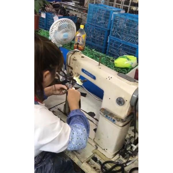 Luggage, Shoes Leather production Zipper High Car Sewing Machine in production line