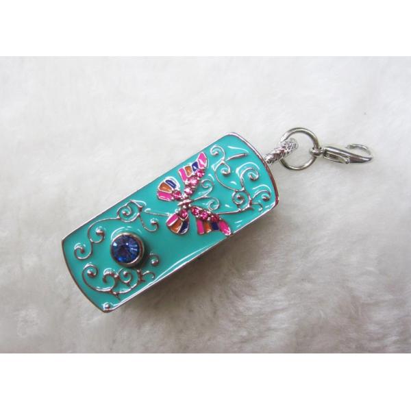 Customized Logo and image Poker Keychain Jewelry USB flash drive 4Gb