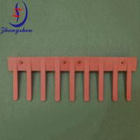 Rojo 254MM Raspador de huevos para la máquina de recolección de huevos de automatización