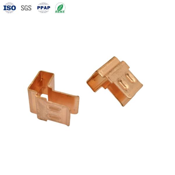 Precision Custom Metal Stamping Parts 0.02mm Tolerance AG-Plated