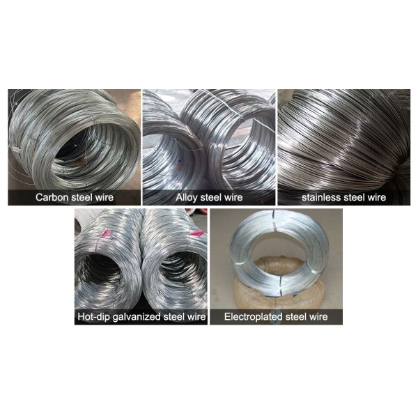 BWG28 Galvanized Steel Wire Rod Electric Hot Dipped Zinc Aluminum Coating