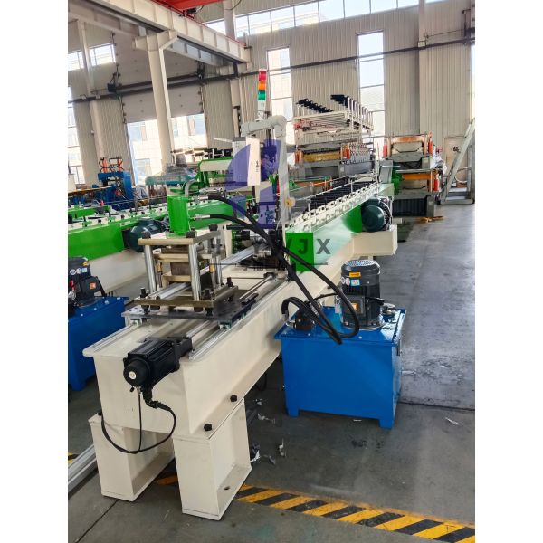0.35mm-0.5mm Thickness Fence Roll Forming Machine With 25 M/Min Rolling Speed 12 KW
