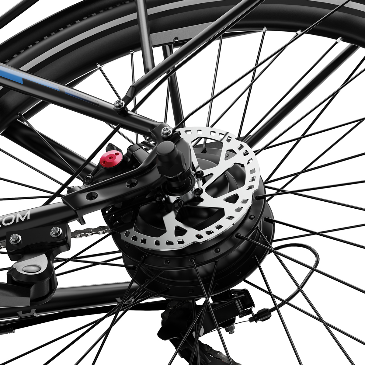 C29 MAX 48V 18Ah Electric Mountain Bike 960W Fat Tire With 29 Wheels Hydraulic Disc Brakes