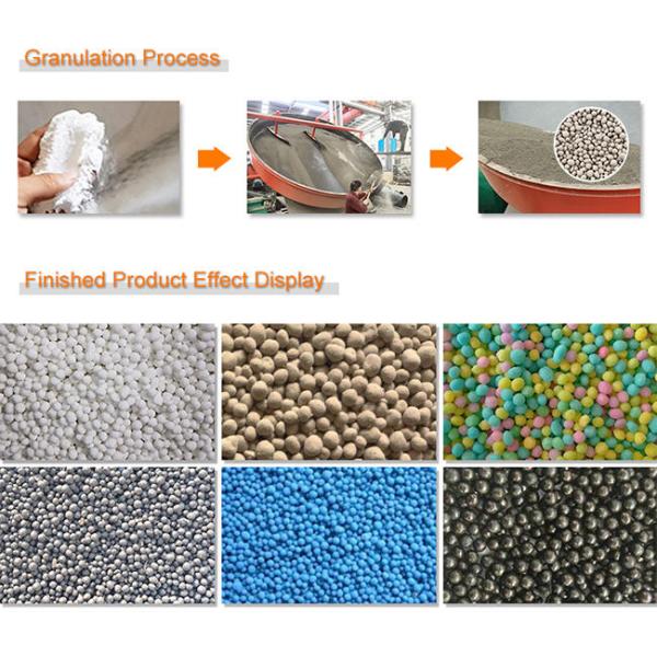 3-8 мм размер гранул Панель Диск органическое удобрение гранулятор удобрение машины