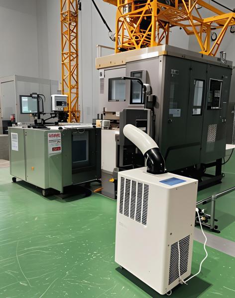 Unidad de aire acondicionado con termostato ajustable