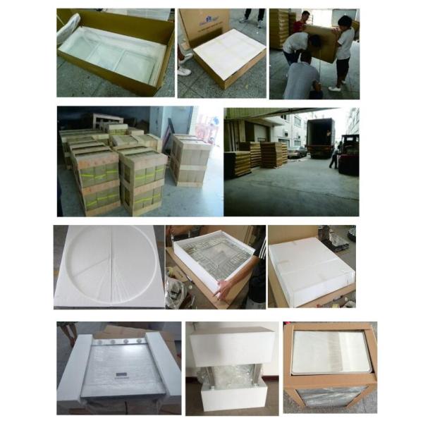 Contemporary Mirrored Furniture Sideboard Buffet Adjustable for Living Room