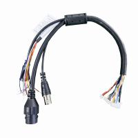RJ45 harnais de câble de base féminin harnais de câblage avec connecteur MX1.25-3/6/9PI 006 N