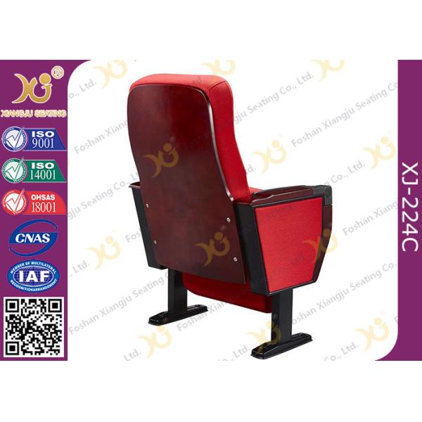 Special Design Iron Leg Auditorium Theatre Chair With Aluminum Alloy ABS Folding Table