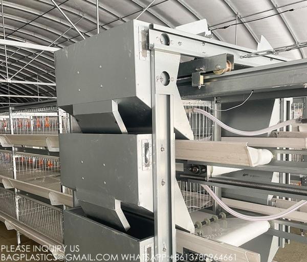 Poultry Farming Equipment Manufacturer 4 Tiers H Type Parent Chicken Battery Breeder Cage