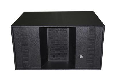 Compact Disco Sound Equipment , 2x18 1200W Subwoofer With Horn Loaded Design
