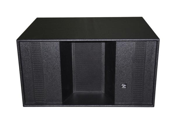 Compact Disco Sound Equipment , 2x18 1200W Subwoofer With Horn Loaded Design