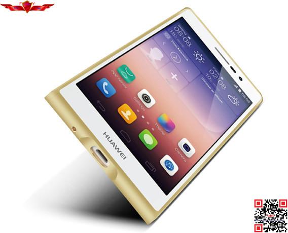 Fashion Design Ultra Thin 0.7MM Aluminum Bumper For HUAWEI P7 Multi Color Gift Box Yes