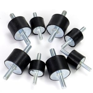 High Vibration Dampening Rubber Shock Mounts with Easy Installation and High Durability for Industrial Applications