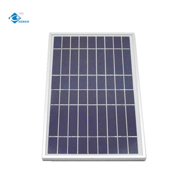 painel solar cristalino poli do tigre portátil de vidro transparente do jinko do sistema ZW-10W-9V das energias solares do painel solar 9V 10W