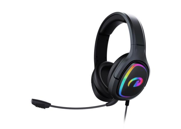 3V FCC Cable 2.2m RGB Gaming Headset Led Light Up Gaming Headphones OEM