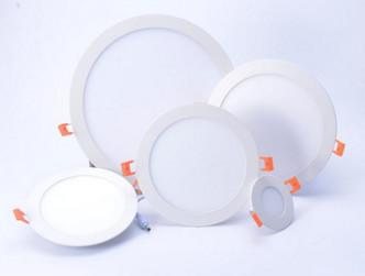 Slim 3W 9W 12W 18W round and Square Led Panel Light For Large-Scale Lighting Such As Offices