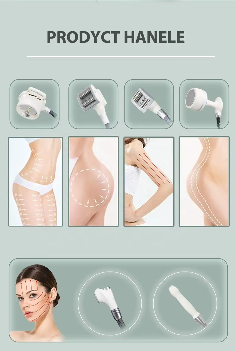 Non Invasive 360 Roller Body Contouring  RF Vacuum 40K Cavitation Velashaping Slimming Machine
