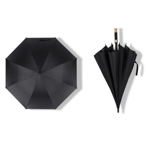 190T Ponegee Fabric Large Umbrella with Customized Logo Printed and Automatic Anti-UV