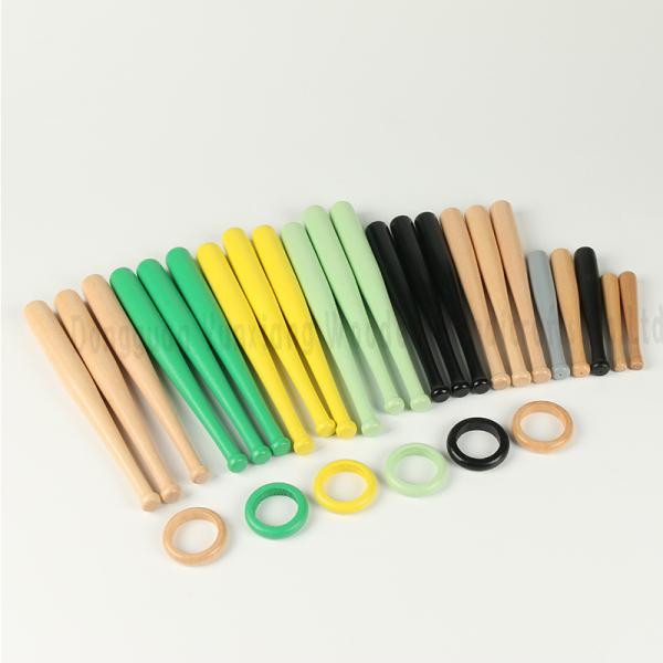 Portador ligero de pelotas de béisbol, portador de pantallas de pelotas de base de madera