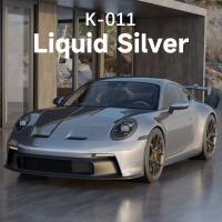 L'argent liquide changeant de couleur enveloppement en vinyle épaisseur 7,5 millimètres film TPU PPF K-011