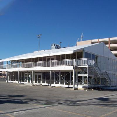 barracas exteriores largas Decker Marquee dobro do armazém de 3m a de 50m
