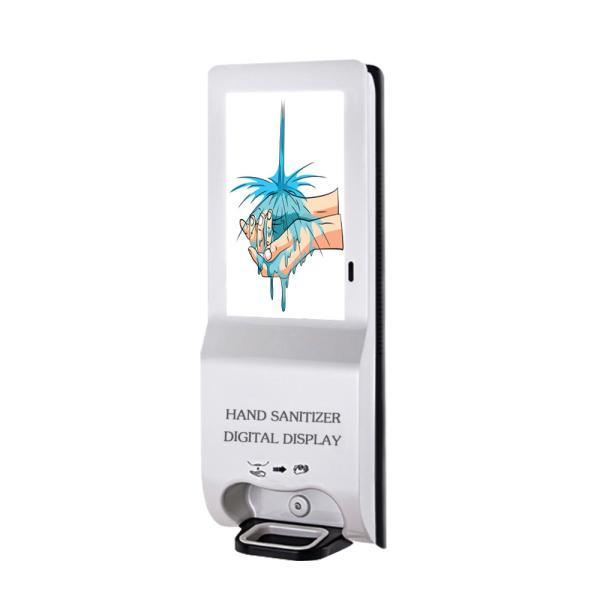3000ml Auto Hand Sanitizer Digital Signage Automatic Dispenser Hand Sanitizing LCD Digital Screen Advertising Player