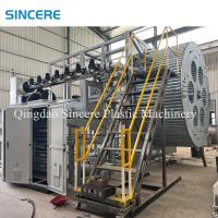 Ligne d'extrusion de tuyaux en spirale en plastique PPR Machine de fabrication de tuyaux 100-300kw