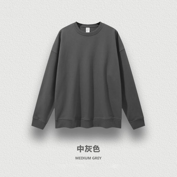                  Fleece 380g Sweat Shrit 10% off Basic Men′ Custom Logo Crewneck Sweatshirt             
