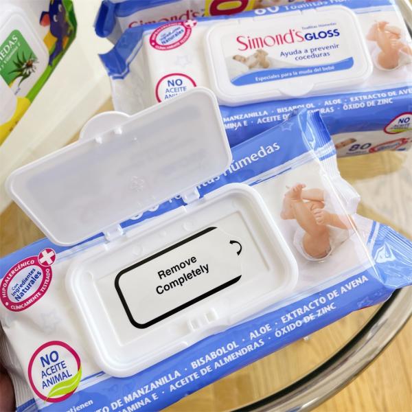 Чистка устранимого младенца влажная обтирает чистую воду 99,9 для рынка Чили