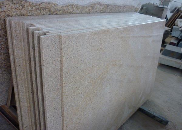 G6382 Sunset Gold Granite Island Top 36 Wide Slight Color Variance For Salon